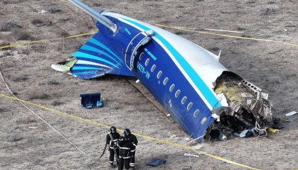 阿塞拜疆客机被俄防空系统击落?俄方:不要预先假设