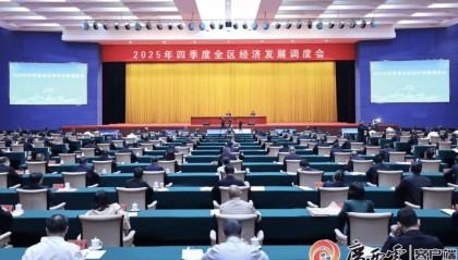 广西壮族自治区党委书记陈刚：决不允许为了完成年度任务或指标好看而搞“经济注水”、“虚假达标”！