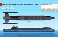 舰长65米，搭载48个垂发！美媒：中国海军“半潜式武库舰”亮相！