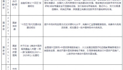 我国跨境支付行业相关政策: 加强对人民币跨境支付系统建设的支撑