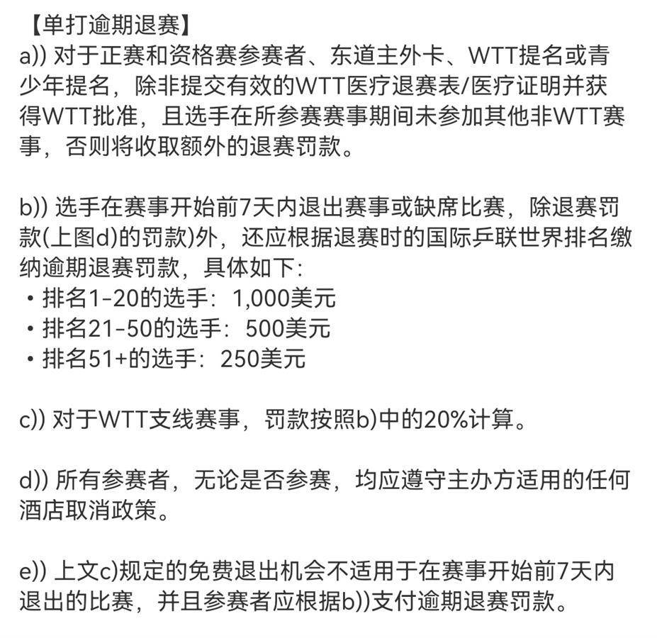 “交不起罚款”，樊振东宣布退出国际排名但不退役，“继续参与更多不同的赛场”